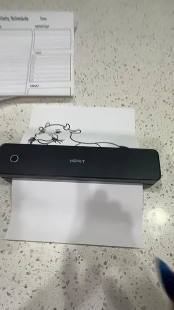 As long as you don’t need to print in color, this is perfect for you #inklessprinter #thermalprinter #printer #portableprinter #hprtprinter #tiktokshopcreatorpicks #dealsforyoudays 