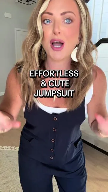 This jumpsuit is so comfy and lightweight It makes it perfect for summer, but also transitions perfectly into fall by just adding a long sleeve undershirt. It is super affordable, has free shipping and comes in a ton of colors. @TanmingFashion  #jumpsuit #jumpsuitstyle #jumpsuitoutfit #romper #rompers