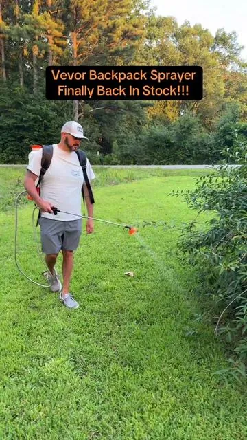 @Vevor_US battery powered backpack sprayer #vevor #vevortools #sprayer #gardensprayer #backpacksprayer #lawncare #yardwork #gardentok #tiktokshopcreatorpicks #tiktokshopsummerturnup