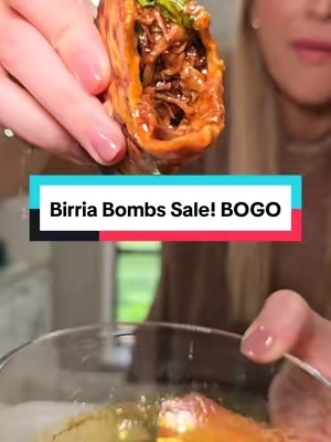 Add a 2 pack of Birria Bombs to your cart, and watch a pack of Pozole Bombs appear for free! You'll also get that free shipping. At the time I'm posting this, 7/18/25, they're still on sale and doing the BOGO! If you're seeing this in time snag you some! Limited quantities remain.

#birria #birriabombs #ezbombs #birriatacos #dinnerrecipe #easydinner #easydinnerideas #tiktokshopfinds #tiktokmademebuyit @EZ Bombs 