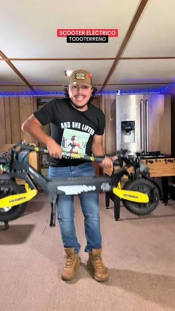 Monster scooter #electricscooter #escooterelectrico #todoterreno #patinelectrico #dealsforyoudays 