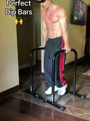 Perfect dip bars for at home calisthenics workouts💪 #calisthenics #dips #workout 
