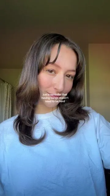 you guys already know this is my holy grail #bangs #banghacks #wolfcut #jellyfishcut #butterflycut #hairstyles #shagcut #bangstutorial #bangproduct #hairhack 