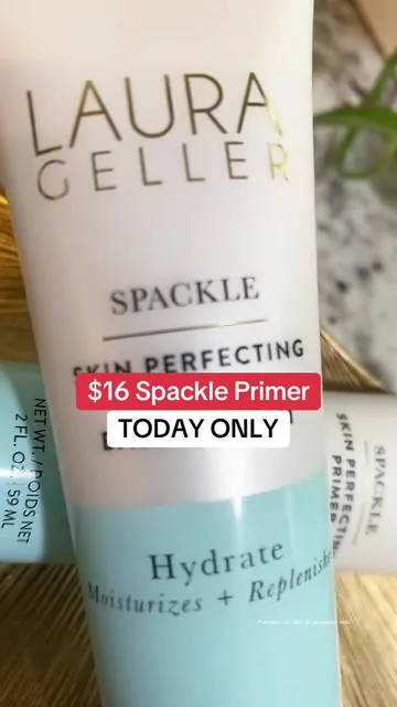 Double the primer, less than half the price!✨ $49 value for just $30.60 and ships free today. Ends tonight!! #dealsforyoudays #laurageller #lauragellerbeauty #primerduo #makeupprimer #glowingskin #flawlessbase #maturemakeup #beautyobsessed #skincaresale