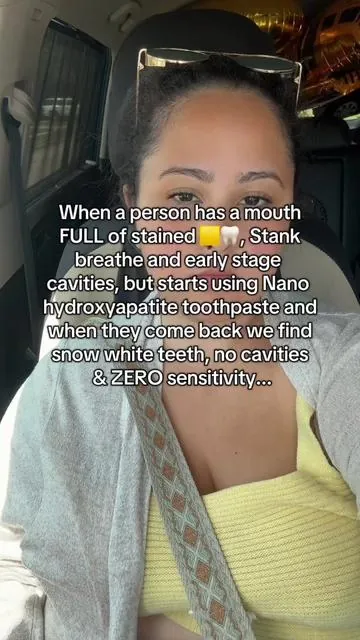But yall wanna keep paying these dentists instead of use this cavity reversal toothpaste 👀 The amount of money person could save 🙌 Less than $14 right now‼️ #nanohydroxyapatite #hydroxyapatite #remineralizeyourteeth #remineralizing #mouthology #mouthologytoothpaste #dentisthacks 