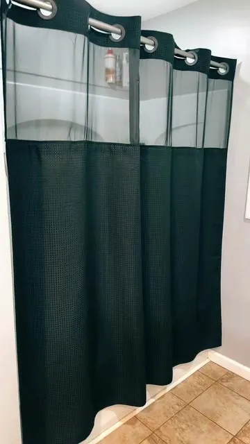 Black is my favorite 😜 #upgrades #showercurtains #getyourstoday #foryourpage 