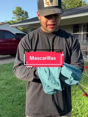 Ahora si no Va sufrir de calor😁 #mascarillasdetrabajo#trabajador#calor 