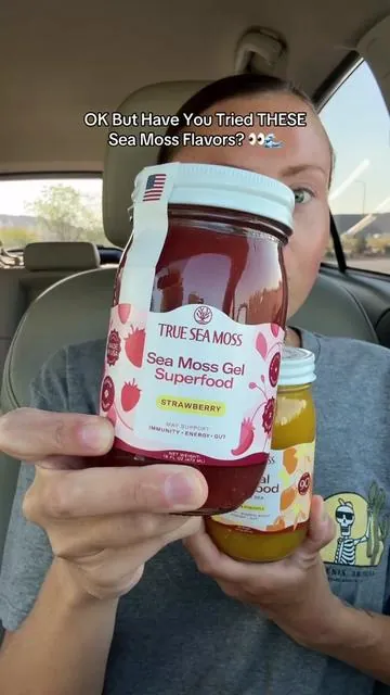 These sea moss flavors are NEXT LEVEL 🌊 Pineapple mango is definitely the most popular! @trueseamoss #seamoss #trueseamoss #seamossbenefits #seamossgel #supplements #vitamins #pineapple #wellnessroutine #wellness #digestion #dailyroutine #tiktokshopfinds #tiktokshophaul 