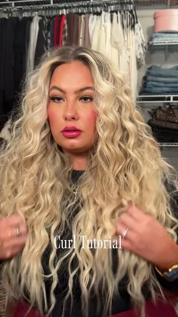 My favorite curler for a reason 😍 #curly #hairtutorial #longhairstyles 