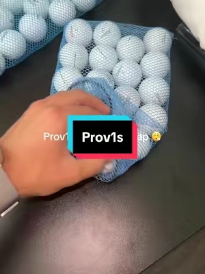 They always come perfect #prov1 #golfballs #golf 