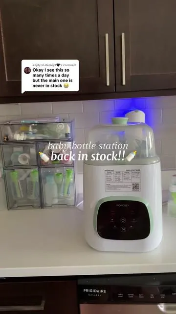 Replying to @KelseyT🖤 you guys sold this out SO fast last time 😭 we’ve been using the 5 piece set for our bottle station and it seriously keeps everything organized—bottles, tops, pump parts, spoons, pouches, all of it. people were buying the bigger sets just to recreate this setup… but the 5 piece is finally back in stock 🙌🏻 if you’ve been waiting, now’s your chance!!  #babybottlestation #bottlestation #babybottleorganizer #babybottles #babyfeedingstation #babyorganization #nurseryorganization #newbornessentials #dealsforyoudays #tiktokshopcreatorpicks #babyfeeding #bottlefeeding 