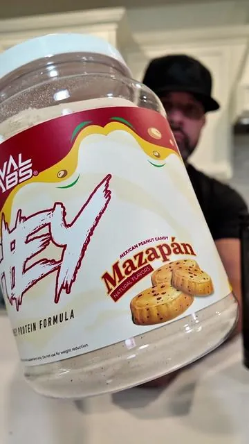 High Protein Iced Mazapan Cafe #protein #cafecito #primevallabs 