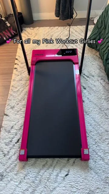 Tredmill walking pad 🔥 Home gym kind of workout for my pink girlies!! 💕💕💕💕  #walkingpad #tredmill #workout #workoutmotivation #homeworkout #workoutfromhome #homegym #gymtok #fitness #fittok #exercise #pink #pinktredmill #pinkthings #tiktokshopcreatorpicks #ttshop 