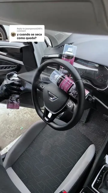 Replying to @jasonperez6240 Looks like a new car…with just this.😎✨✨#TEKARD #tiktokshopsummerturnup #DIY #cardetailing #tiktokshopbacktoschool #cardetailing #nascar #cars #interiordetailer #viral 