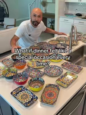 This Dinnerware Set blend to any kitchen and make dinner very special #dinnerwareset #plates #ceramicplate #dinnerplate #dealsforyoudays #vancasso #tiktokshopcreatorpicks #dinnerwarecollection #kitchenessentials 