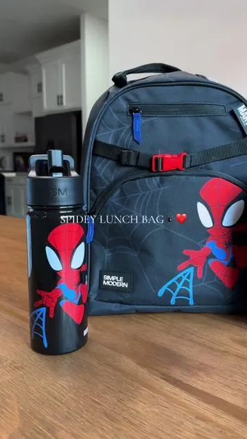 @Simple Modern has the cutest backpacks sets for boys & girls!!😍 get yours before they sell out! #simplemodern #backtoschool #backtoschoolshopping #backpack #backpackset #spidey #spiderman #MomsofTikTok #fyp #foryoupage #parati #flashsale 