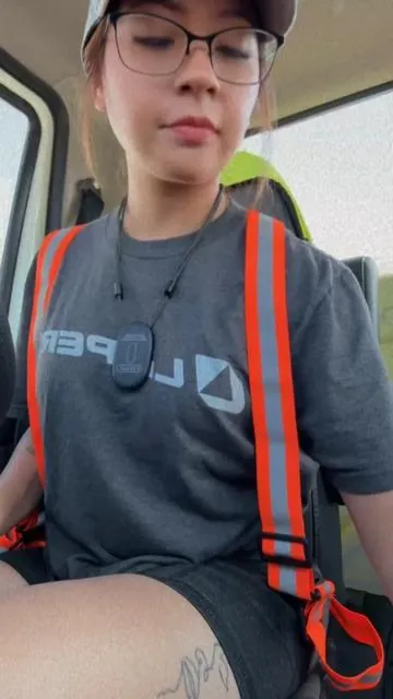 Mini camera like me 🧡#miniature #minicamera #truckinglifestyle #cdl #trailera 