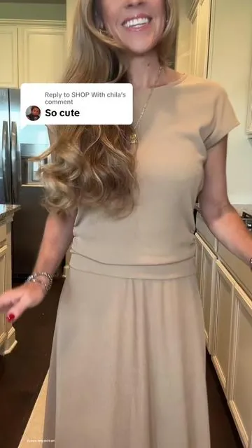 Replying to @SHOP With chila thank you, I totally agree and love this 2 piece skirt set! #skirt #skirts #skirtset #skirtoutfits ##skirtoutfit #set #2piece #2pieceset #matchingset #outfit #tiktokshopcreatorpicks #longskirtoutfit #longskirt 