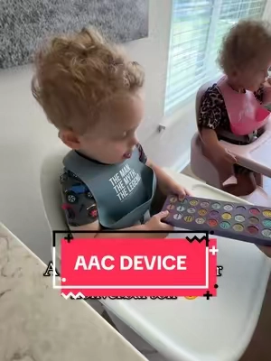AAC devices give nonverbal littles a voice & today my son used his 💙🙌🏼✨ #aacdevice #nonverbal #nonverbaltoddler #speechtherapy #slp #speechdelay #nonverbalcommunication #tiktokmademebuyit #augmentativecommunication #speech #neurodivergent #speechdevice 