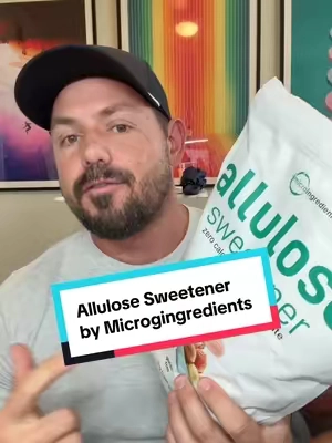 Cutting sugar doesn’t have to mean giving up sweets. This is my favorite low-calorie sweetener that actually tastes right. #allulose #sugarfreebaking #lowcarblife #healthyswap #sugarfree  Disclaimer: This is not medical advice. Results may vary. Always do your own research.