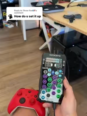 Replying to @Three five🇫🇷 this voice changer sound board is so fun! #voicechanger #soundboard #funny #gaming #troll #gamer 