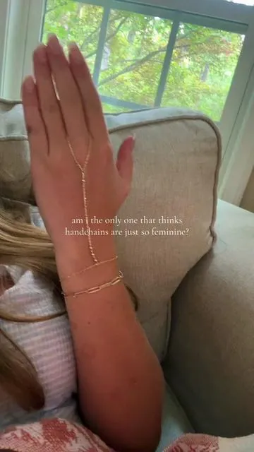 like i love it #handchain #gold #feminine #jewelry 