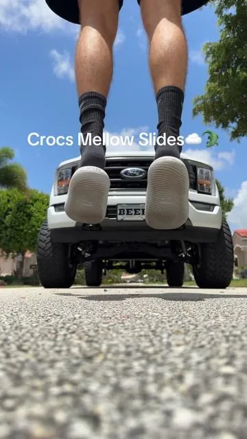 They are comfy #shoes #slides #tiktokshop #crocs 