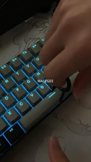 #amsr #magegee #tiktokshop #tiktokmademebuyit #keyboard #magegeekeyboard 