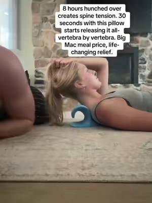 Best for after work. Back to $29 soon though #neckpillow #neckrelief 