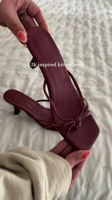 y2k inspired kitten heels ✨ #y2kkittenheels #y2k #kittenheels 
