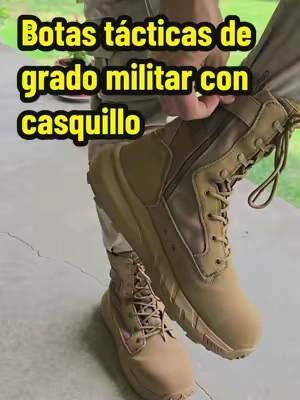 Botas tacticas de grado militar, punta resistente a impactos, zuela antideslizante, ultra ligeras, cómodas y muy frescas @NORTIV 8  #TacticalBoots #MilitaryGradeGear #ExtremePerformance #BotasTácticas #EquipoMilitar #RendimientoExtremo #holidaydeals 