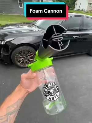 The new foam cannon makes it so easy to wash your car #foamcannon #carwashing #cardetailing #carsoftiktok #cars