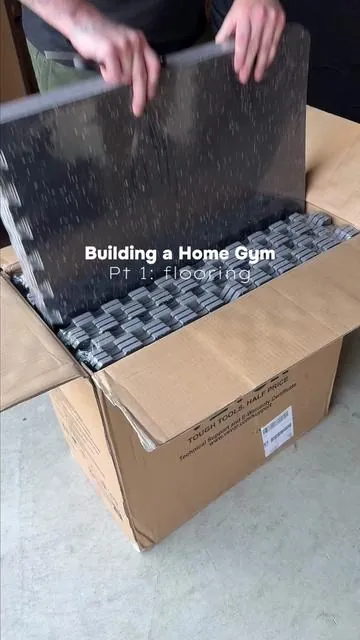 Welcome to part 1 of building a home gym in our garage which includes installing the 1/2 thick gym floor mats. @Vevor_US  #homegym #gymmats #gymfloor #vevor #vevorgymmats #rubbermats #gymessentials 