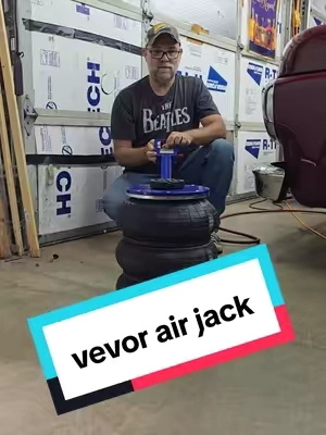 very easy to use 5 ton airbag jack from vevor  #mechanic #mechaniclife #dieselmechanic #autorepair #carjack #repairshop #tool #tools #toolsofthetrade #automotive #auto #jack #airbag #vevor #vevortools #vevorttshop #DIY #diyproject #airjack  @Vevor_US @vevor shop 