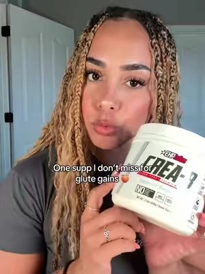 Glute gains go crazy with this creatine!! #creatine #tiktokshopcreatorpicks #gymgirl #glutes #GymTok 