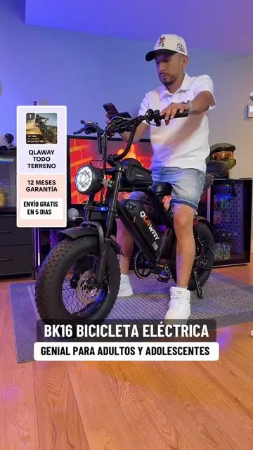 Este modelo es el Bk16 y corren máximo 27millas y duración de batería de hasta 70 millas #ebikes #electricbike #bicicletaelectricatodoterreno #bicicletaelectrica #aovoproebike #qlaway #twoseaterebike #urbanmobility #creatorsearchinsights #tiktokshopdealsforyoudays #tiktokshopsummersale 