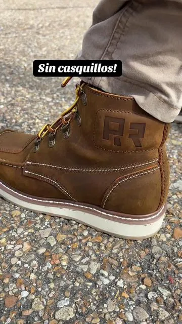 Los ROCKROOSTER el mejor zapato con el mejor comfort con garantía de por vida 100% de cuero especiales para trabajos pesados #rockroosterboots #trabajopesado #roofing #workboots #tiktokshopbacktoschool 
