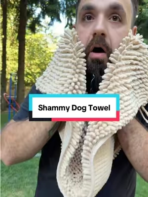 @Muddy Mat made the towel we all been waiting for! #shammy #dryingtowel #dogtowel #muddymat #dogproducts 