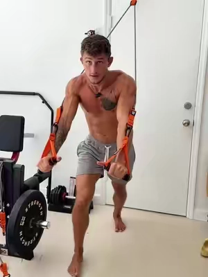 The most portable and affordable way to do resistance training. Build muscle and stay in shape anywhere! This set is awesome because it comes with the door hinge attachment to pull from above. Then of course stepping on the band to pull from below. Allows you to do endless exercises. The set comes with many different bands so you can easily adjust the resistance too. Check the link in the bottom left corner of the video! #resistancebands #resistancebandworkout 