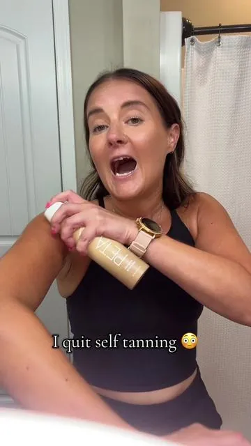 The best self tanner!! 😍 @Peta Jane Beauty #petajane#selftan#selftanner#easyselftan#lazyselftan#quickselftan#tiktokshopbacktoschool