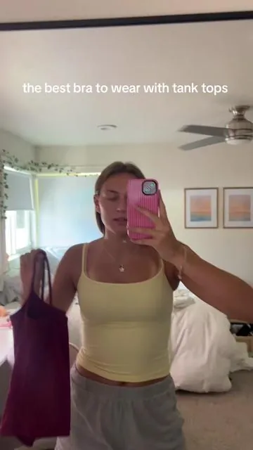 i am so impressed by this wow i need more #bra #brarecommendation #bralet #skimsbra #skimsfitseverybody #tanktops 