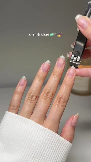 a little nail reset 🤍✨ I finally cut my nails down, shaped them, and gave them some love with nail strengthener and cuticle oil. It feels so good to start fresh sometimes the smallest rituals make the biggest difference 🌿 been loving the nail strengthener from probelle! Everything used is on my amzn sf under “nail care”🤍 #nailcare #nailreset #naturalnails #nailroutine #cuticlecare #selfcareritual #diynails #nailhealth #shortnails #freshstart