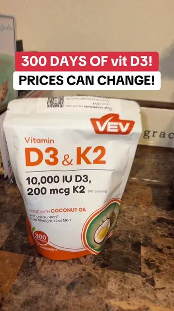 Vitamin D3 with k2 #vitd3k2 #vitamind3k2 
