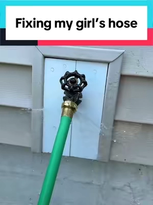 You think I did a good job? #tiktokshop #gardenhose #lawncare #landscape #garden #DIY 