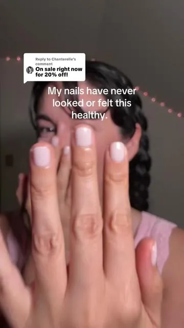 Replying to @Chanterelle I’m wearing their most popular shade: Prima ballerina, a semi sheer, milky neutral light pink.  I’m obsessed. 🩰 @Dazzle Dry  #dazzledry #primaballerina #neutralnails #cleangirlnails #nontoxicnailpolish #athomemanicure #diynails 