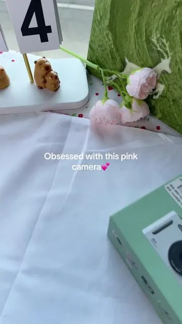 Compact yet powerful - this camera delivers! The 4K resolution impresses, while retro filters create unique shots. #fyp#camera#White#hellokitty#sanrio   