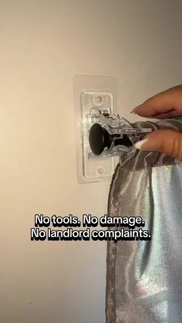 I wasn’t about to put holes in my wall just to hang a curtain — so I grabbed these stick-on rod holders instead. No drills, no anchors, no stress. They actually stay put, and they come off clean when you’re ready to move. #NoDrillCurtainRod #AdhesiveRodHolders #StickOnCurtainBrackets #EasyInstallCurtains #CurtainRodHack #WallSafeHanging #NoToolsNeeded #PeelAndStickDIY #RemovableHomeDecor #DamageFreeHanging #dealsforyoudays #funinthesun #ttslevelup #TikTokShopCreatorPicks #summermashup #lovemyhome #creatorpicksacnemonth 