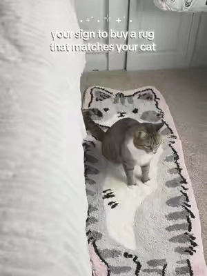 don’t miss the flash sale!! I love my cat rug! I have a king size bed and the rug is almost as long as my bed, it’s so worth it! #catrug #rug #cutefinds #catsoftiktok #thingsforyourroom #catfinds #cuterug #trinkets #cutecore #cuteroom #roomdecorideas #cutecore🎀🦴🍮🐾 #roomdecor 