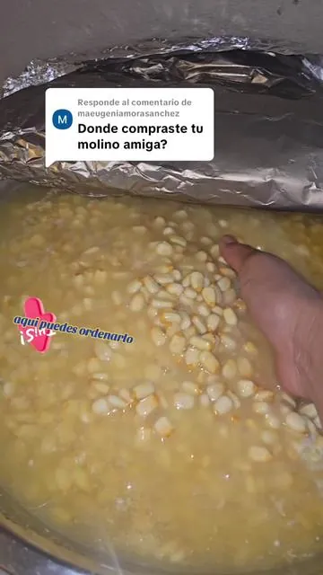 Respuesta a @maeugeniamorasanchez molino eléctrico para moler masa, molino electrico vevor, molino para granos secos y humedos.