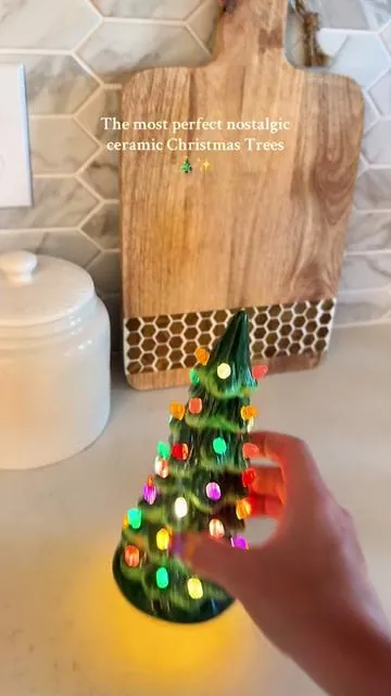 I bought them so fast ❤️🎄reminds me of my gma 🥹 & they’re hand painted #ceramicchristmastree #christmastree #christmasdecor #christmas #ceramicchristmastrees @Best Choice Products, Inc. 